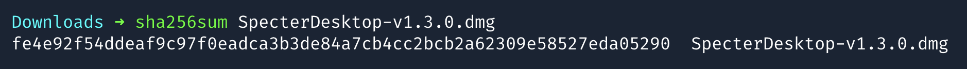 Prüfsumme erstellen